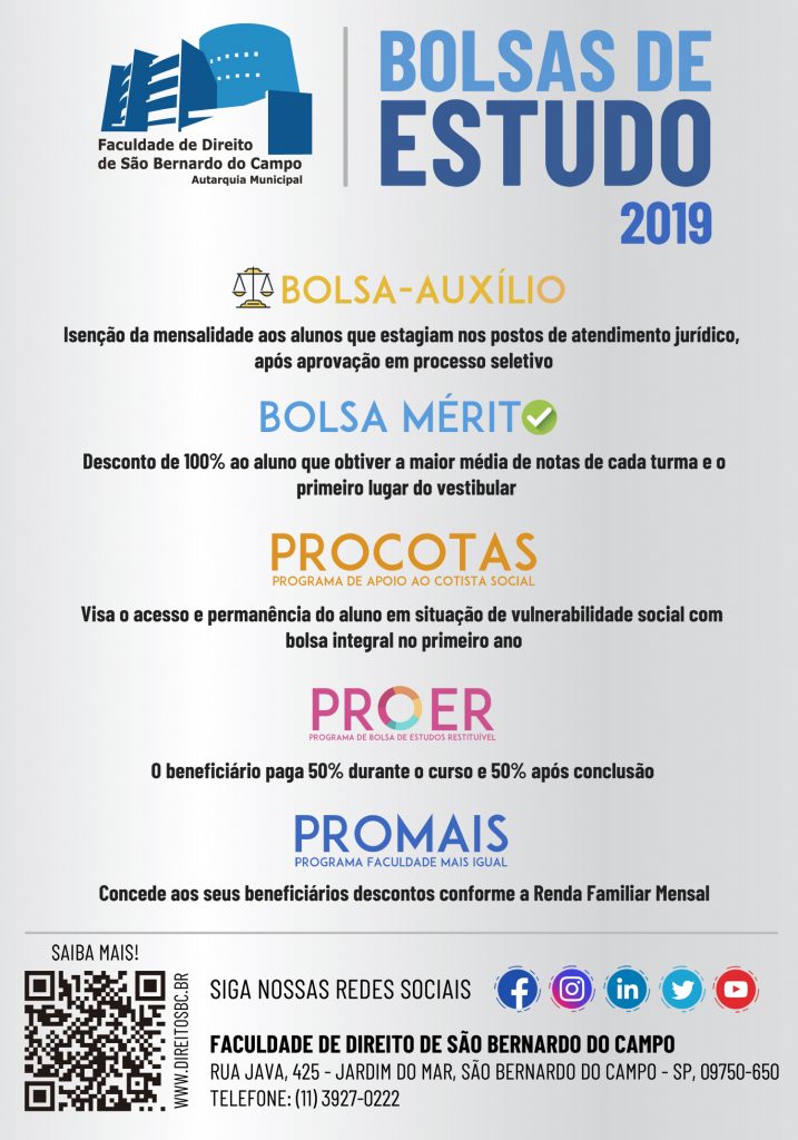 Bolsas de Estudo da FDSBC
